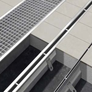 گریتینگ استنلس استیل تسمه در چهارپهلو